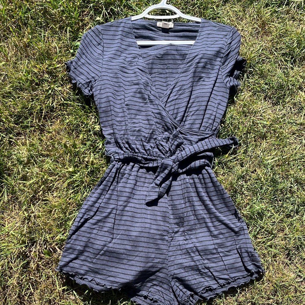 Billabong Striped Romper